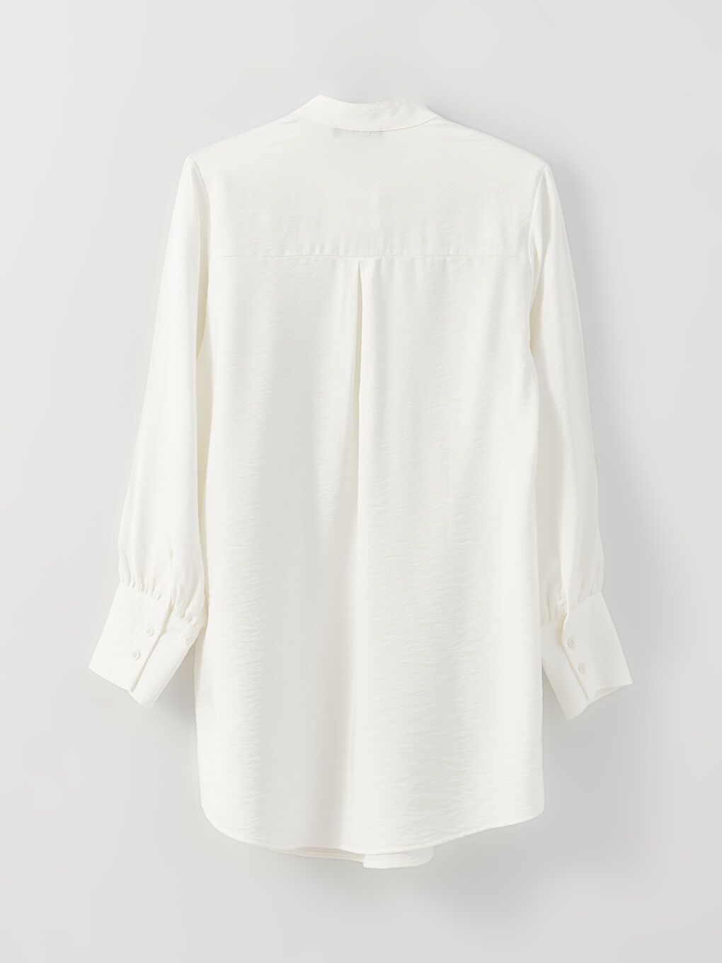 Trichterkragen Schlicht Langarm Oversize Tunika für Damen-6