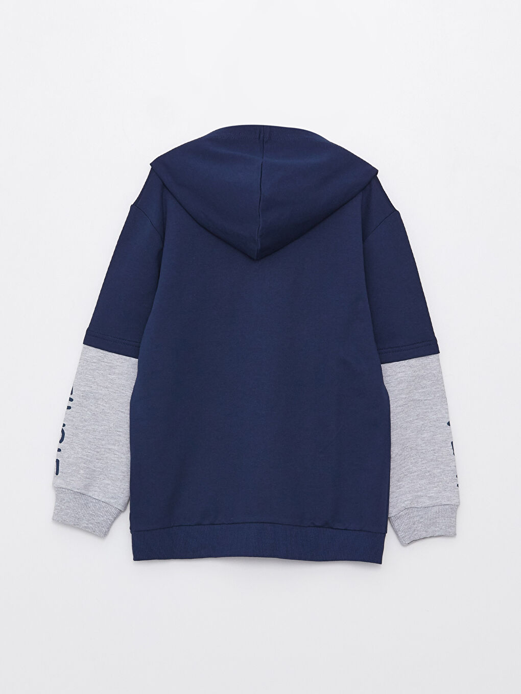 LCW Kids Relaxed Fit Hooded Boys' Zippered Sweatshirt -S3AN73Z4-R40