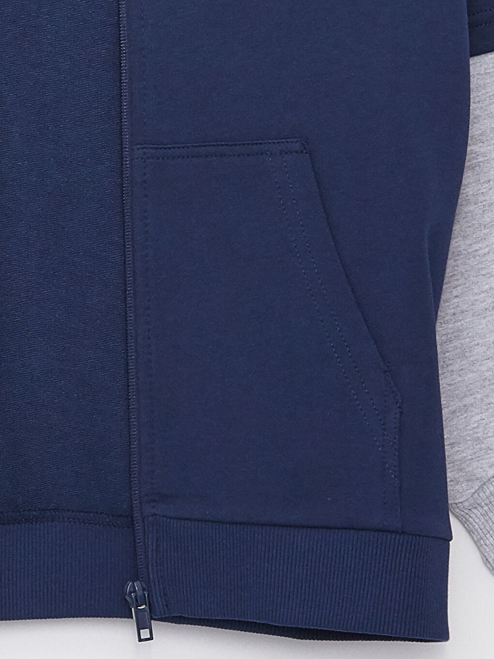 LCW Kids Relaxed Fit Hooded Boys' Zippered Sweatshirt -S3AN73Z4-R40