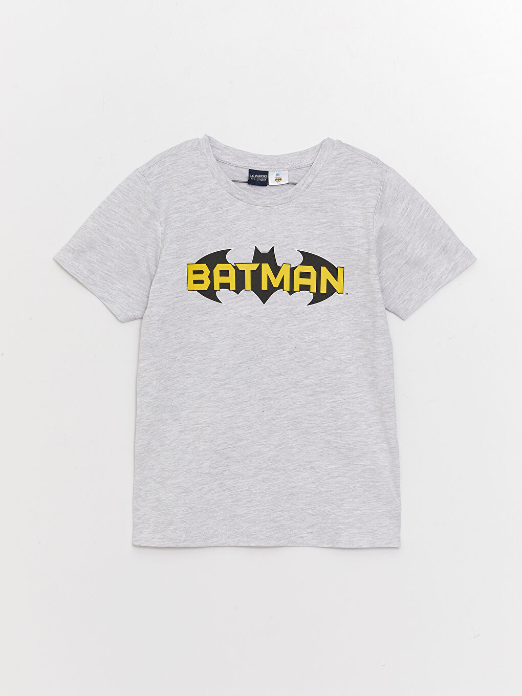 Crew Neck Batman Printed Short Sleeve Boys Shorts Pyjamas Set-1