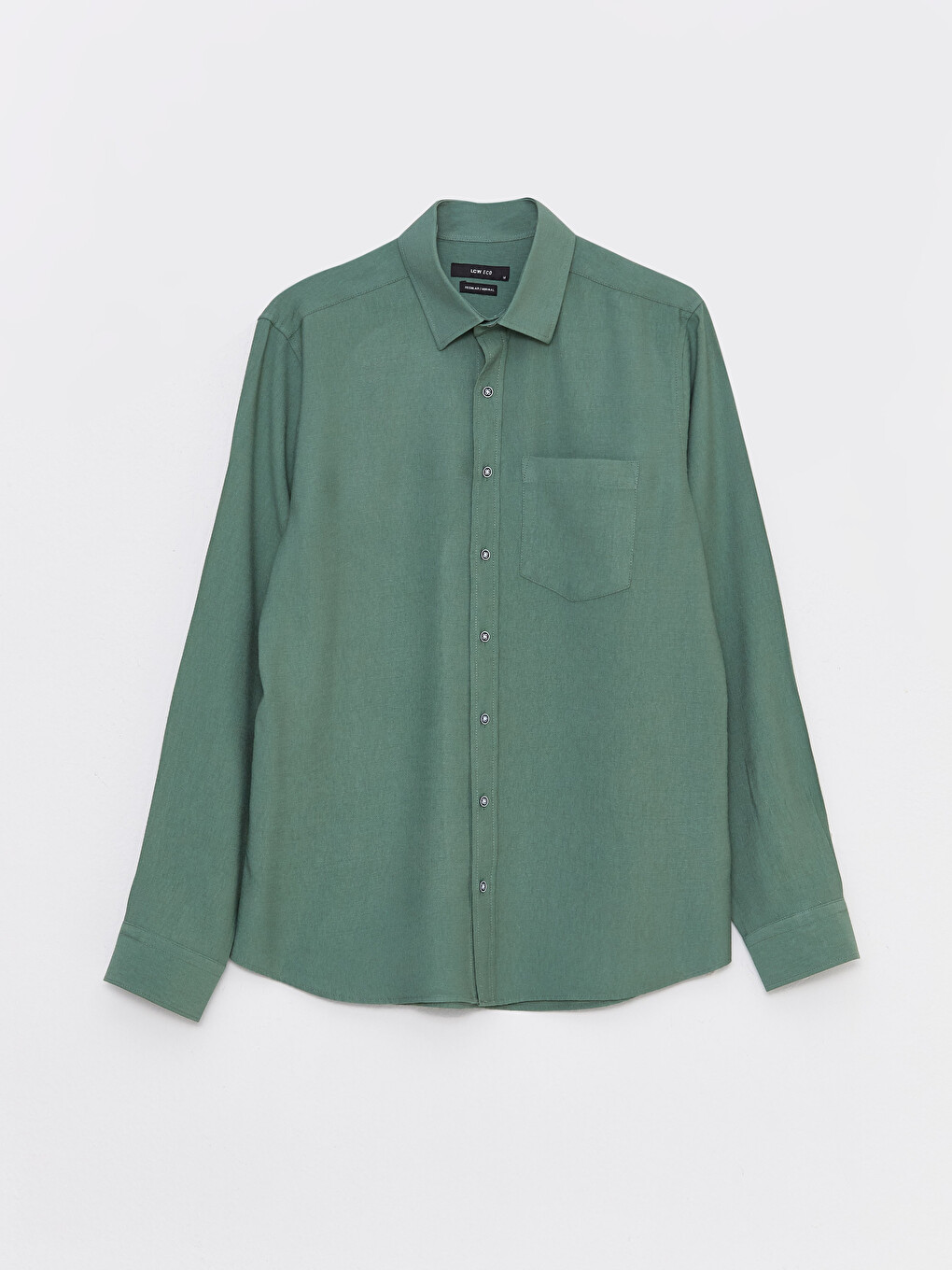 Regular Fit Long Sleeve Men's Shirt-5