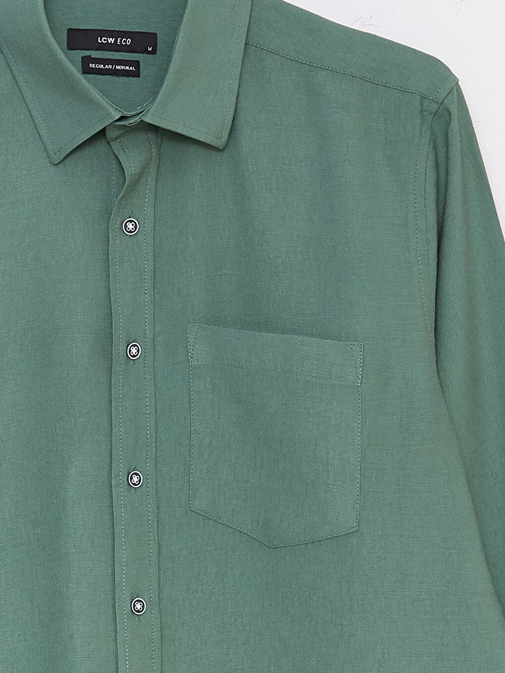 Regular Fit Long Sleeve Men's Shirt-7
