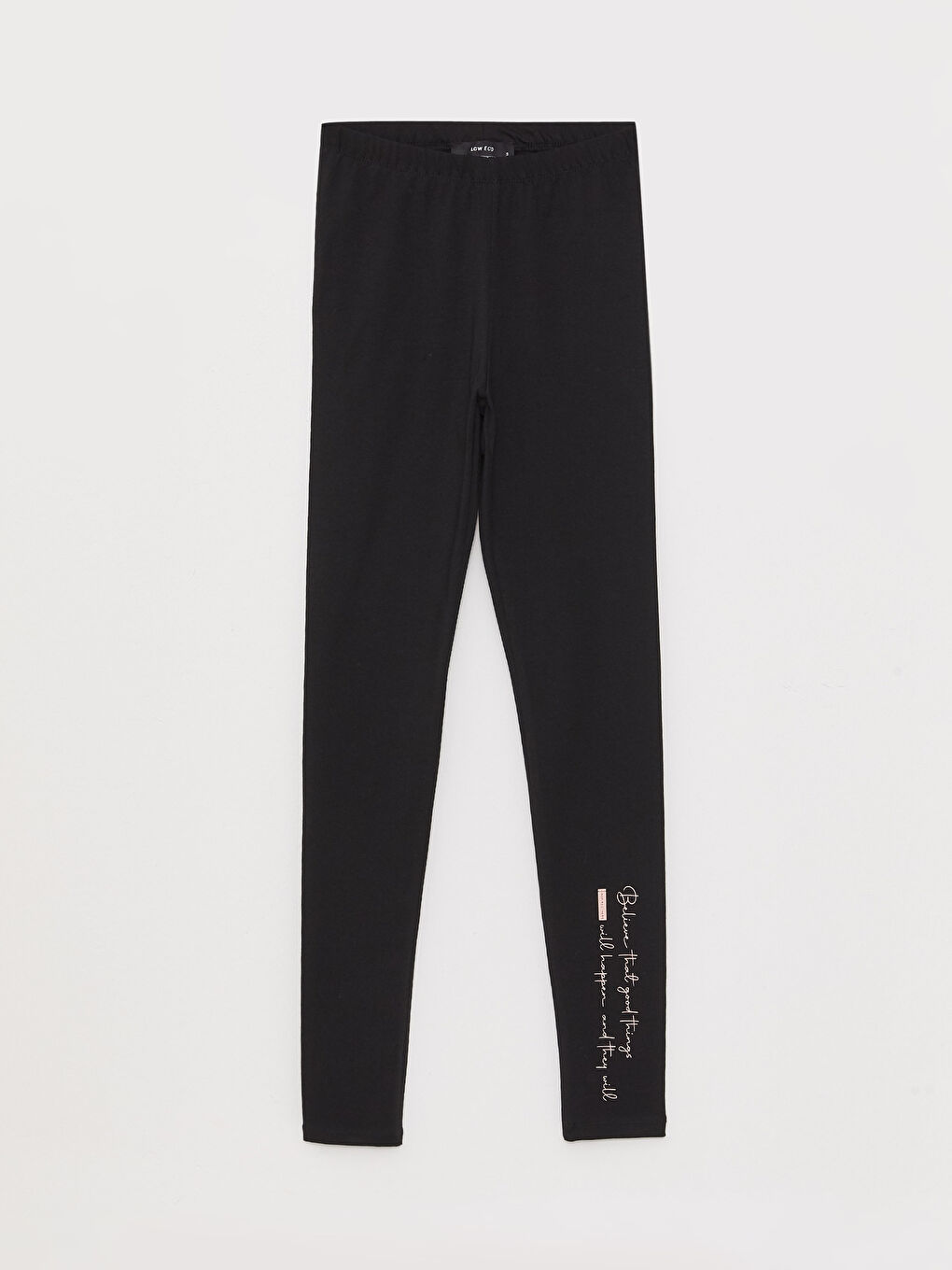 Elastic Waist Printed Women's Tights -S3AP02Z8-E0N