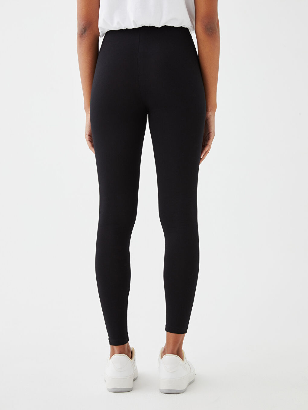 Collants Imprimés à Taille Élastiquée pour Femmes-4