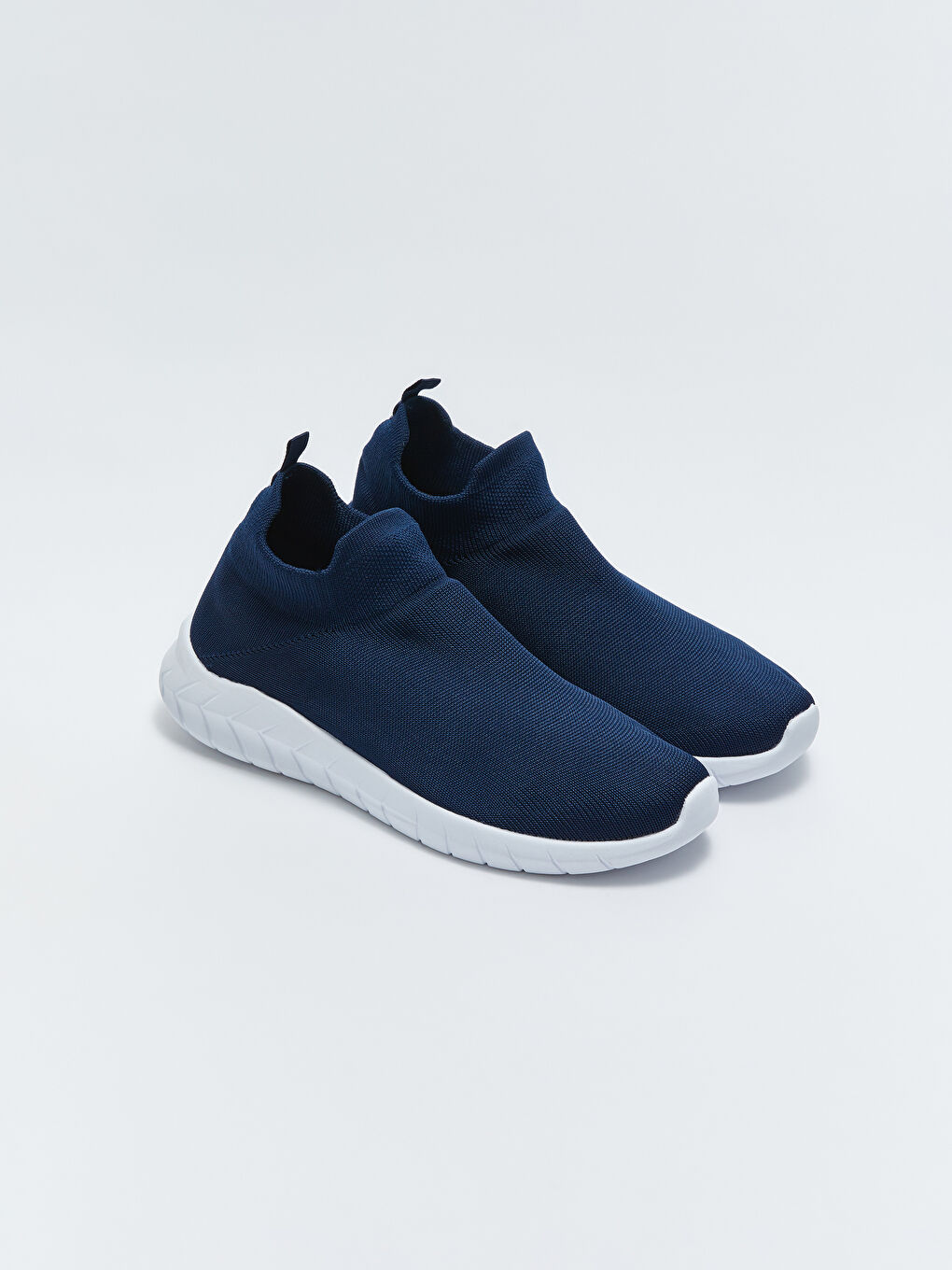 Lacivert File Detaylı Erkek Spor Ayakkabı