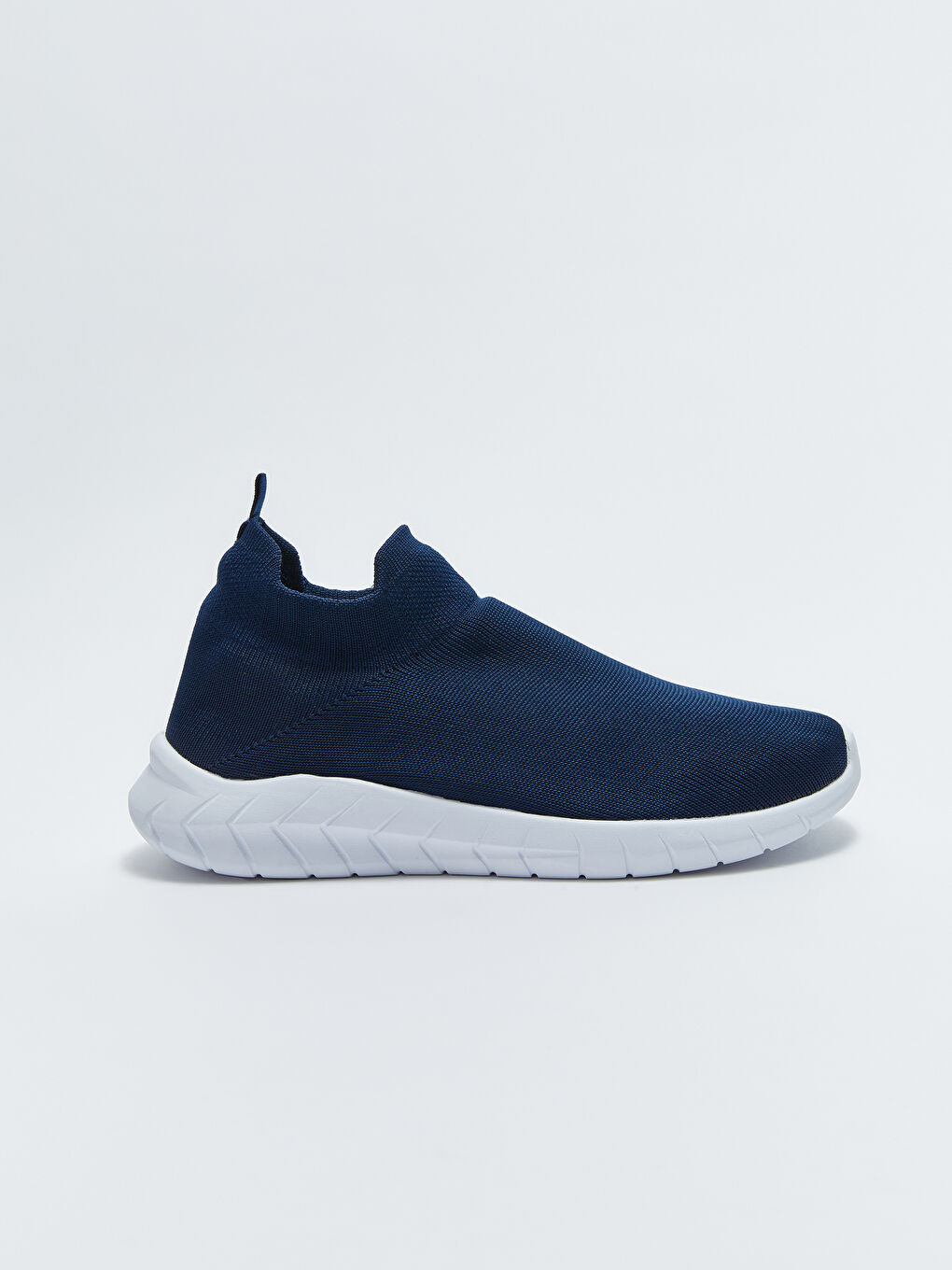 Lacivert File Detaylı Erkek Spor Ayakkabı-1