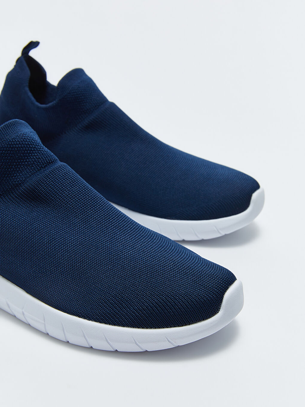 Lacivert File Detaylı Erkek Spor Ayakkabı-2