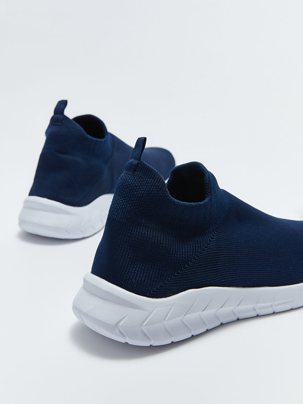 Lacivert File Detaylı Erkek Spor Ayakkabı-3