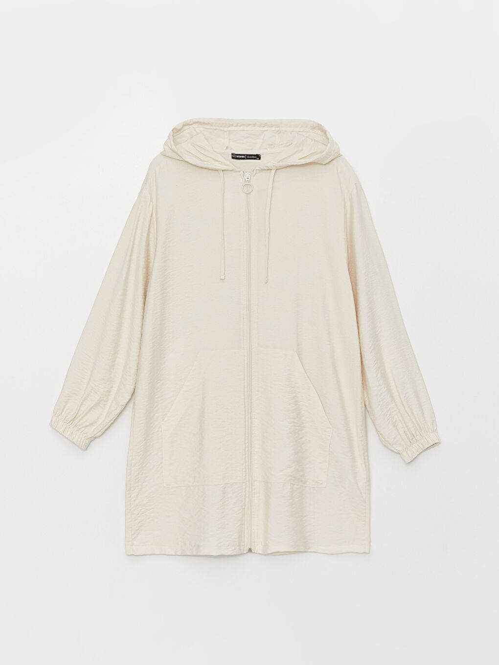 كارديجان مستقيم بكم طويل بكابوش للسيدات-5