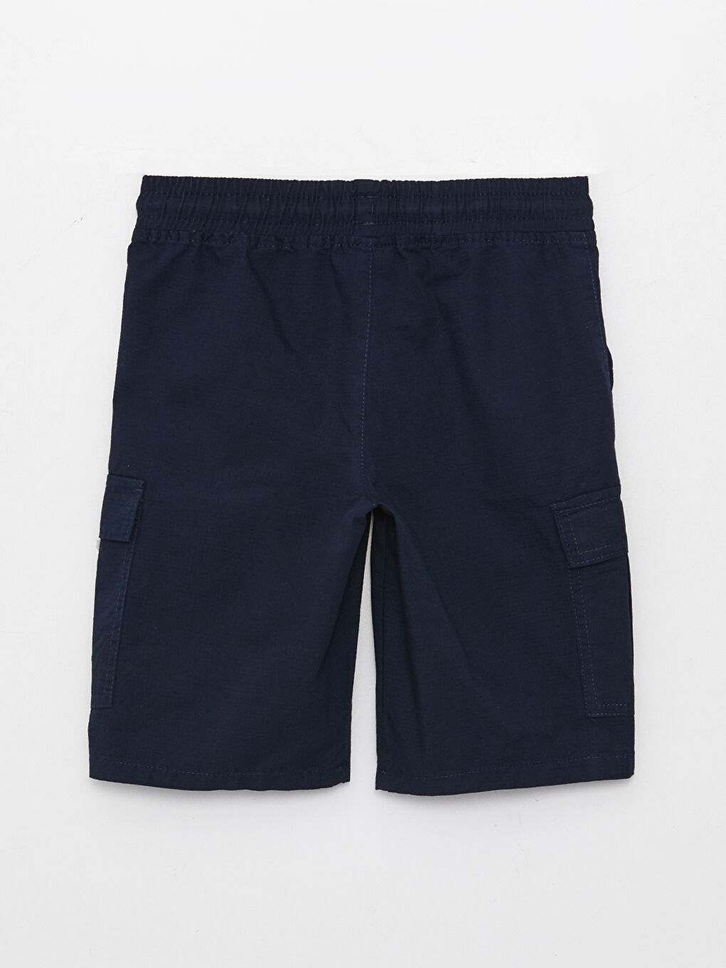 Ұлдарға арналған кең серпімді белдік карго шорты-3