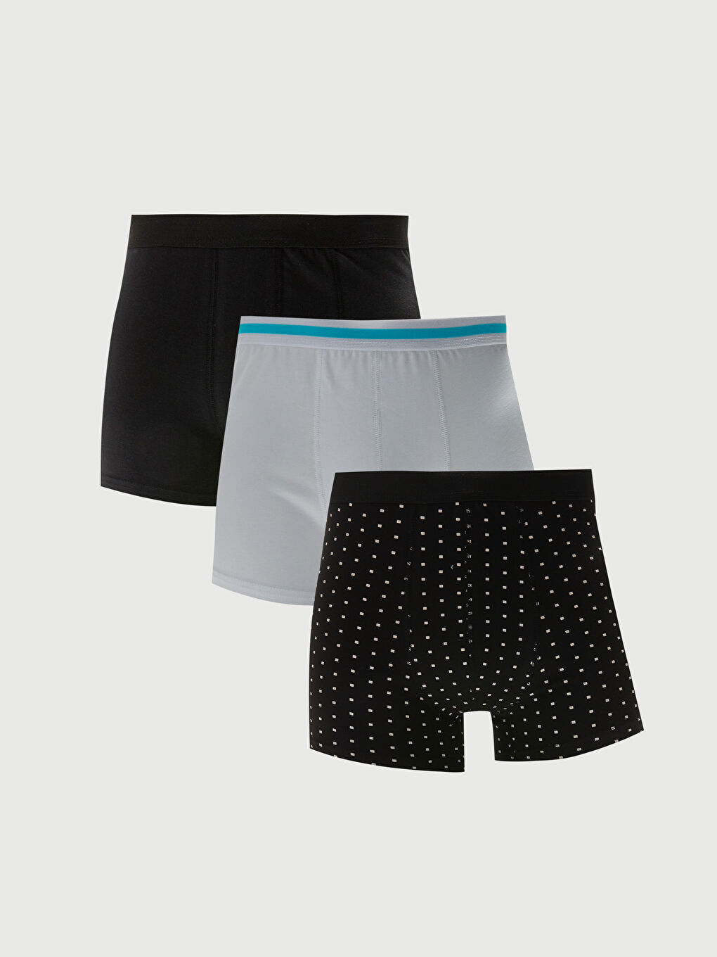 Standard Fit Cotton Stretch Men's Boxer 3-pack -S3AP31Z8-LQJ