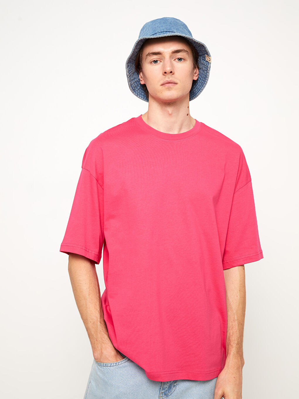 Crew Neck Jersey Men's T-Shirt