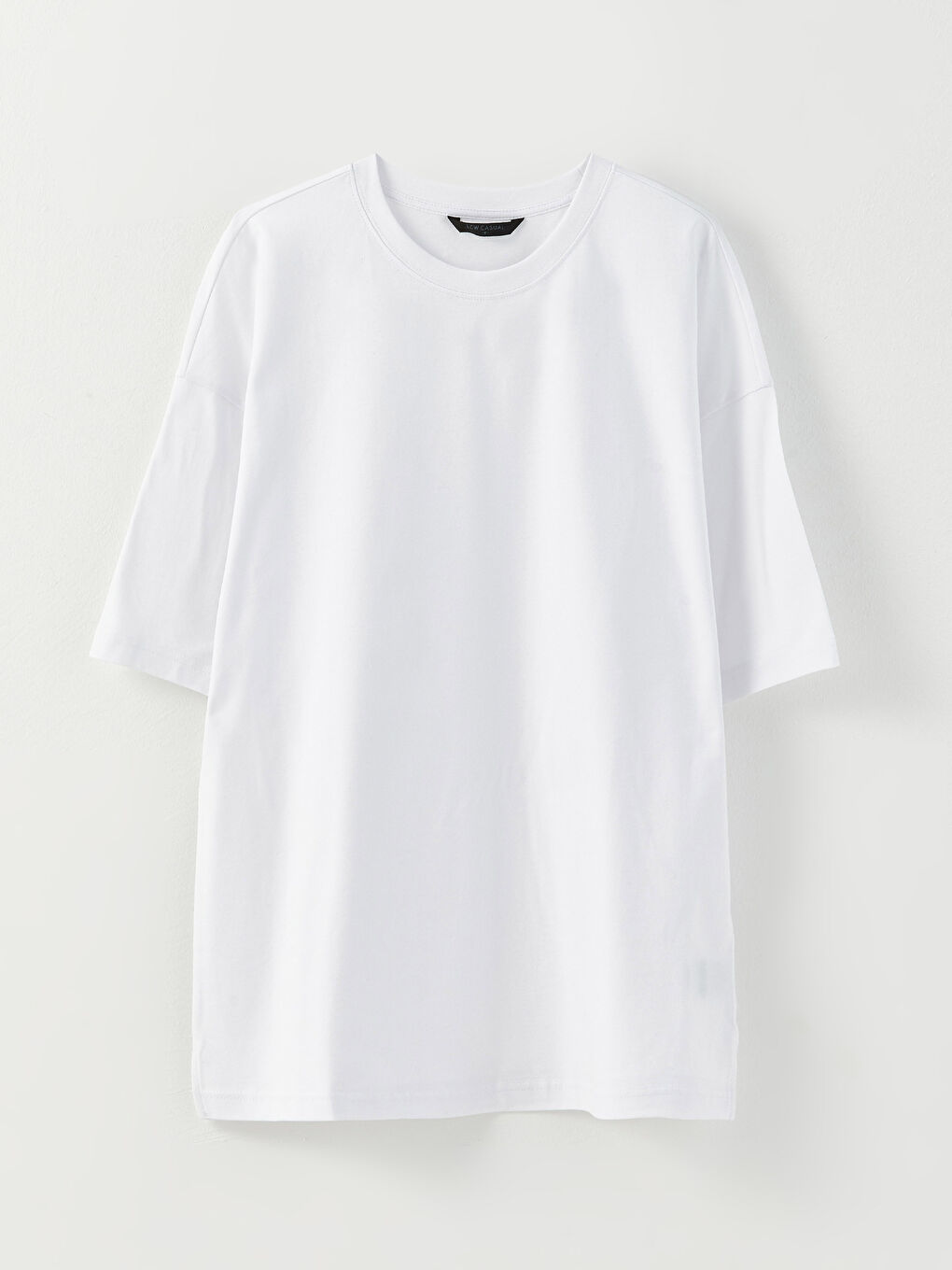 تيشيرت رجالي بياقة دائرية قماش جيرسي-5