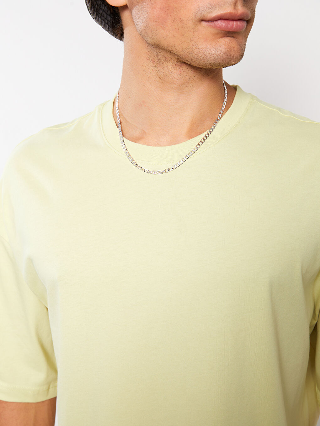 Crew Neck Jersey Men's T-Shirt-3