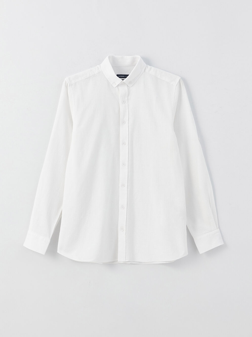 SOUTHBLUE Regular Fit Long Sleeve Linen Blend Men's Shirt -S3AQ14Z8-Q6K