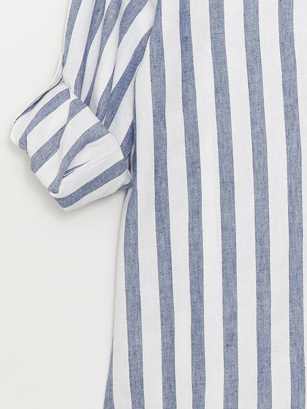 İndigo Regular Fit Uzun Kollu Çizgili Erkek Gömlek-7