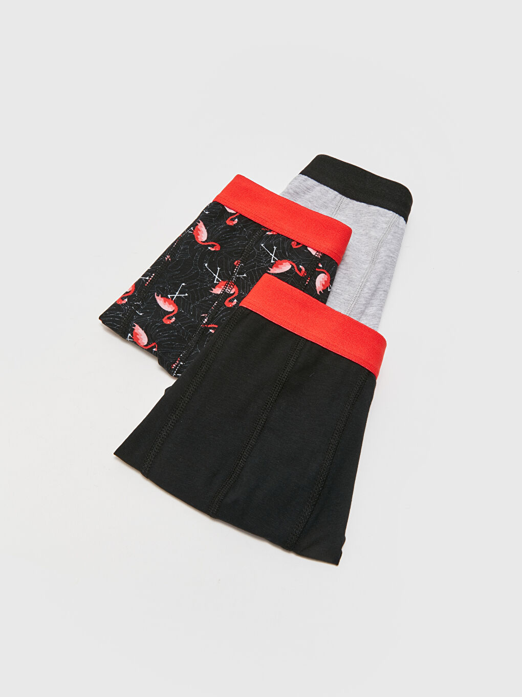 Ерлерге арналған стандартты пішім мақта-стрейч боксер 3 данадан тұратын-1