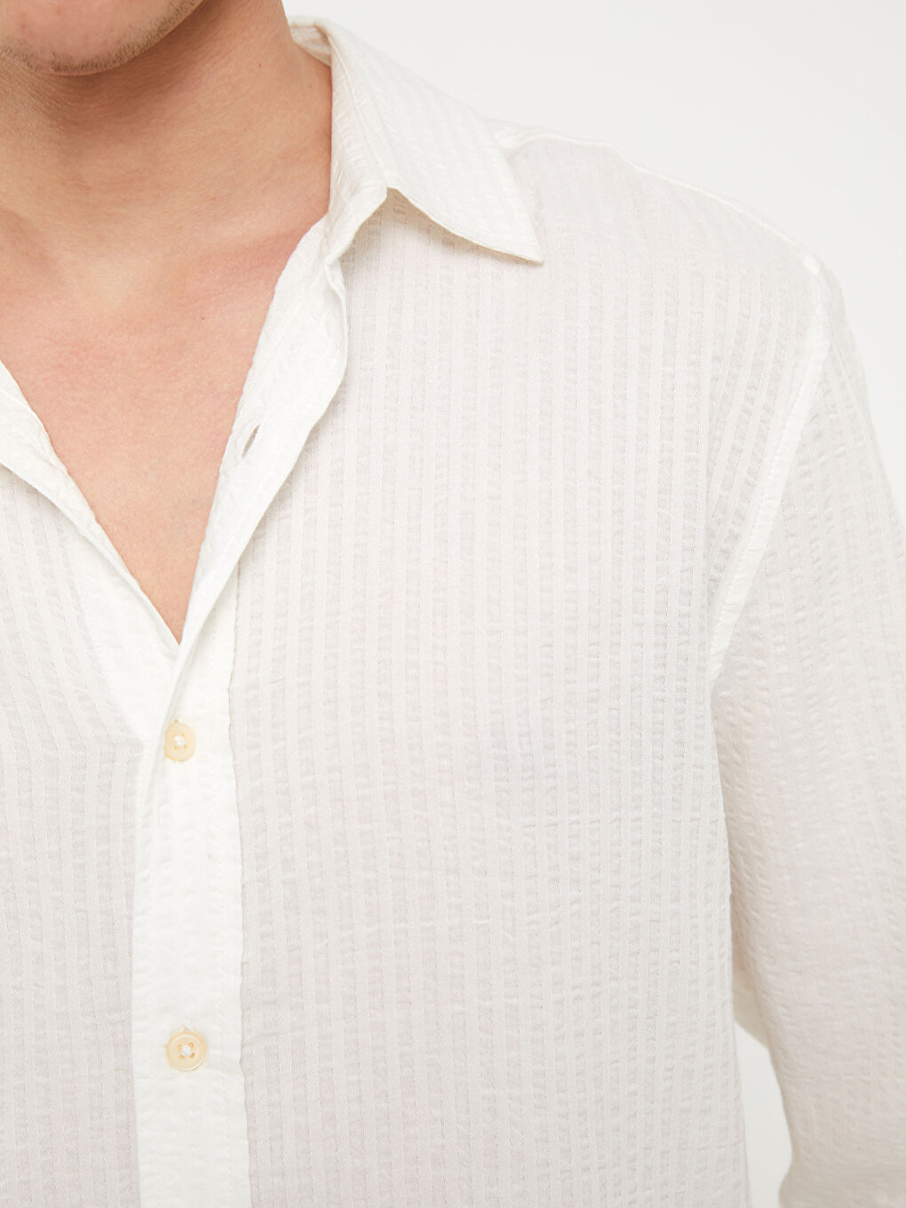 XSIDE Regular Fit Long Sleeve Men's Shirt -S3AQ78Z8-Q6K
