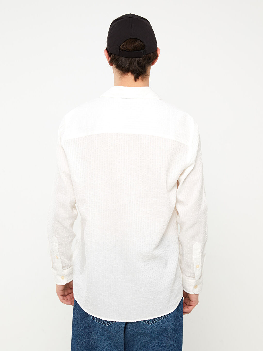 XSIDE Regular Fit Long Sleeve Men's Shirt -S3AQ78Z8-Q6K