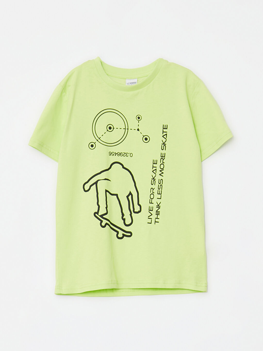 LCW ECO Locker Sitz Rundhalsausschnitt Bedrucktes T-Shirt für Jungen -S3AQ91Z4-FZ1