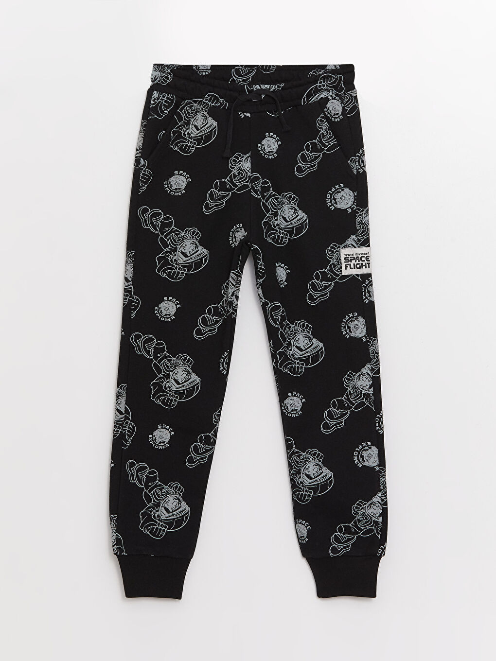 بنطلون رياضي للأولاد بخصر مطاطي وقصة مريحة