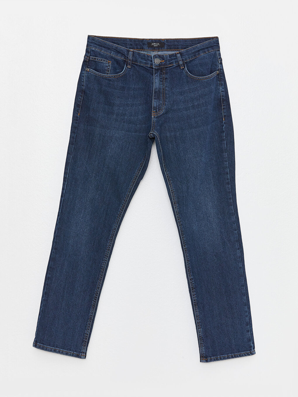 Siyah Regular Fit Erkek Jean Pantolon-5