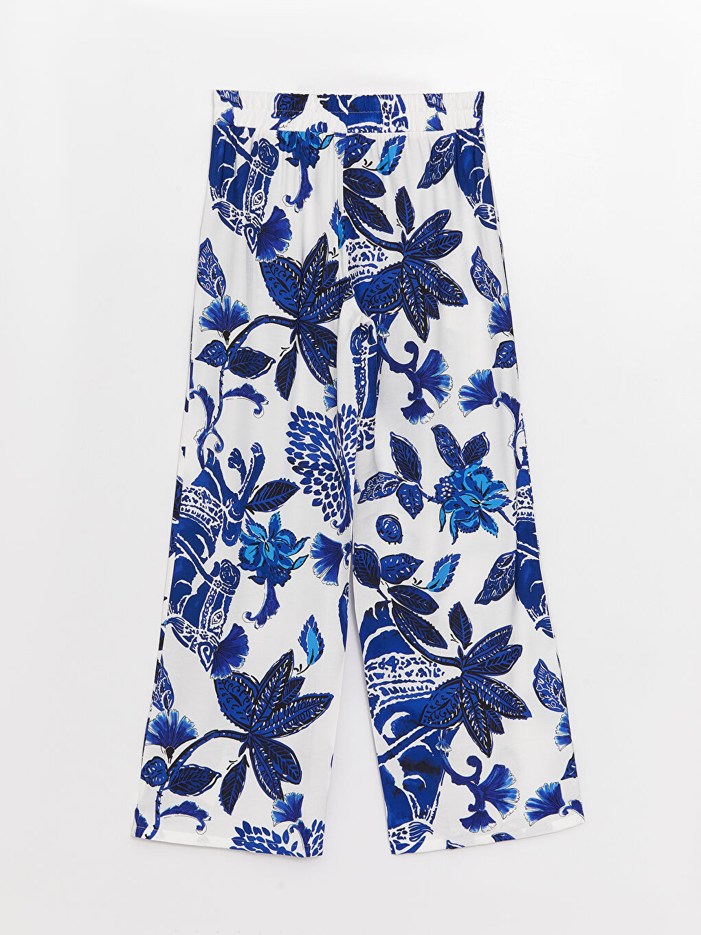 LCWAIKIKI Classic Pantalone sa elastičnim strukom, opuštenog kroja, sa uzorkom za žene -S3AR04Z8-LQQ