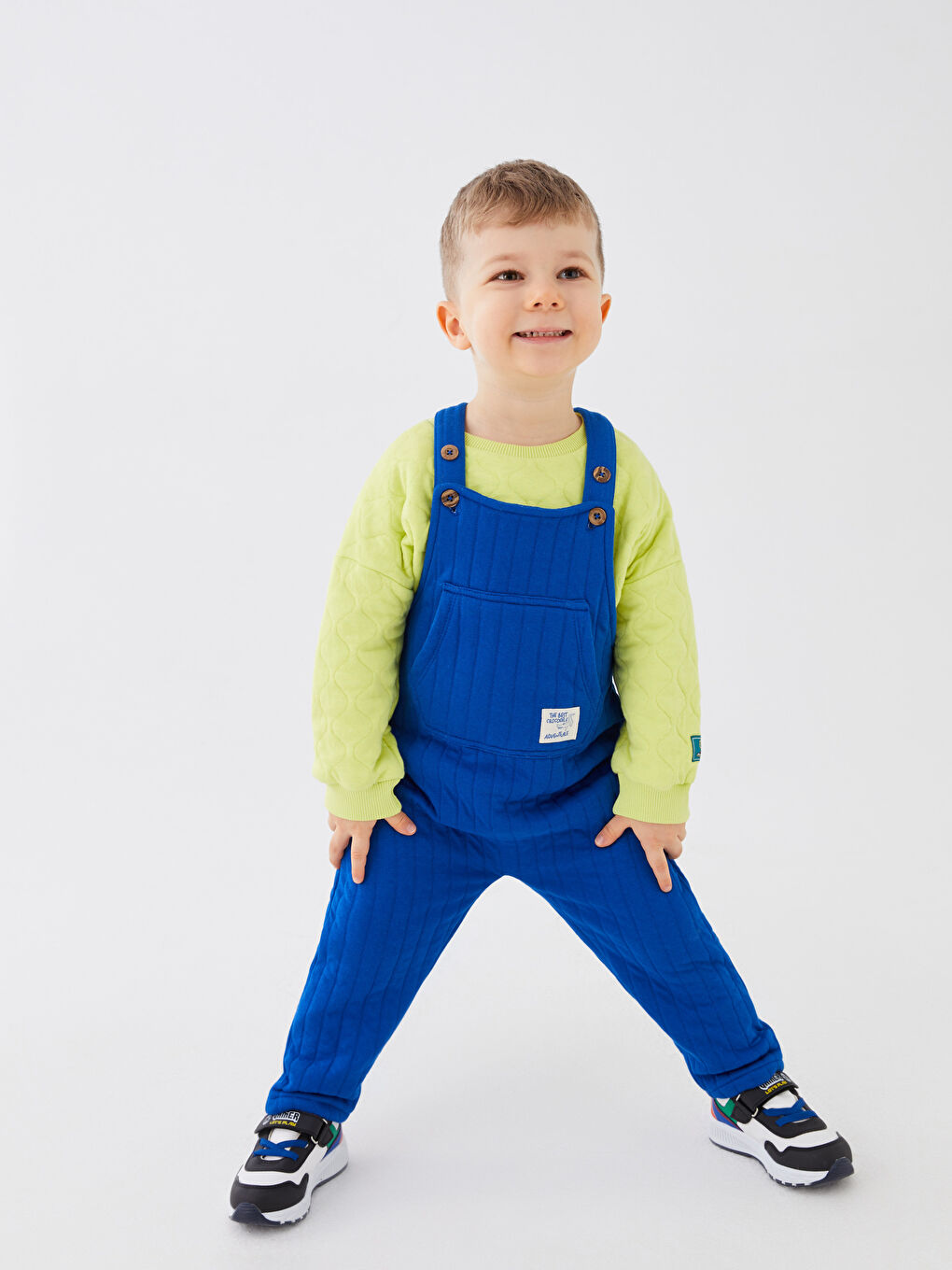 Mavi Basic Erkek Bebek Salopet