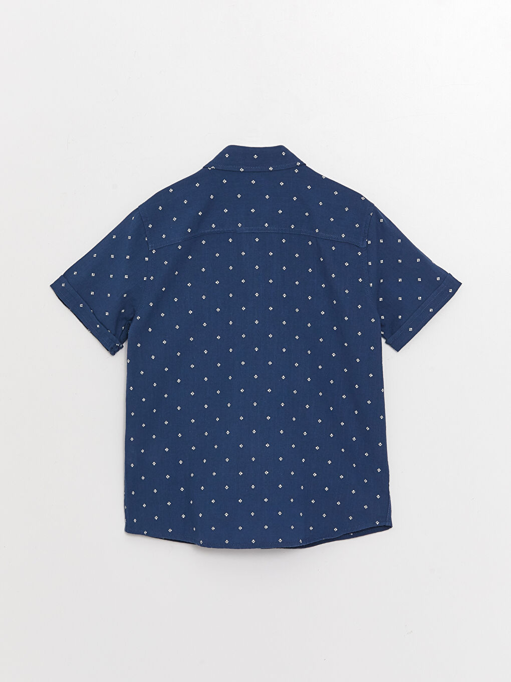 LCW Kids Patterned Short Sleeve Boys' Shirt -S3AR88Z4-LSJ