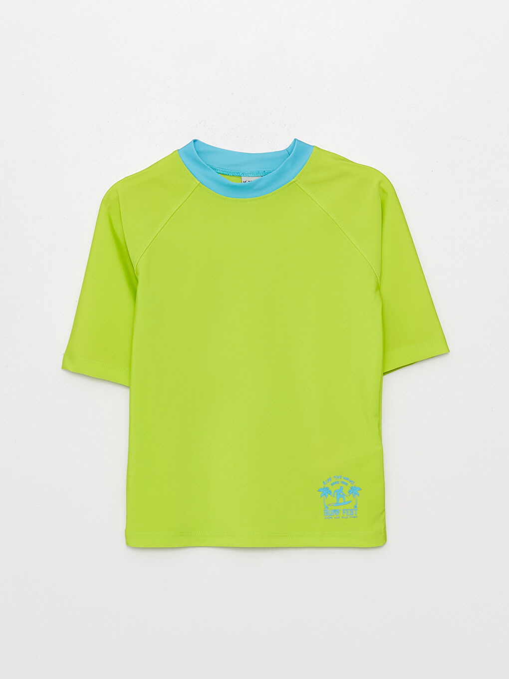 Quick Drying UV Protected Boys Swimming Wear Top -S3AS12Z4-FXG