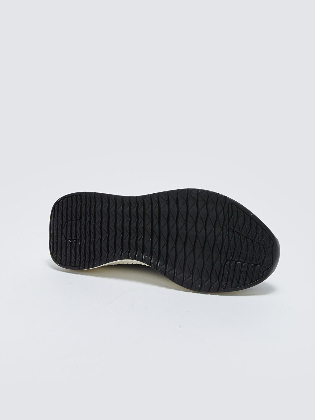 Siyah File Detaylı Kadın Spor Ayakkabı-3