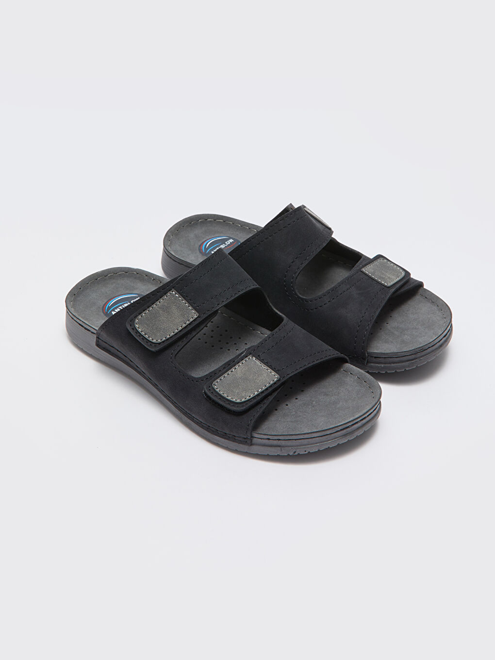 LCW STEPS Çift Bantlı Cırt Cırtlı Erkek Terlik -S3AT03Z8-HUC