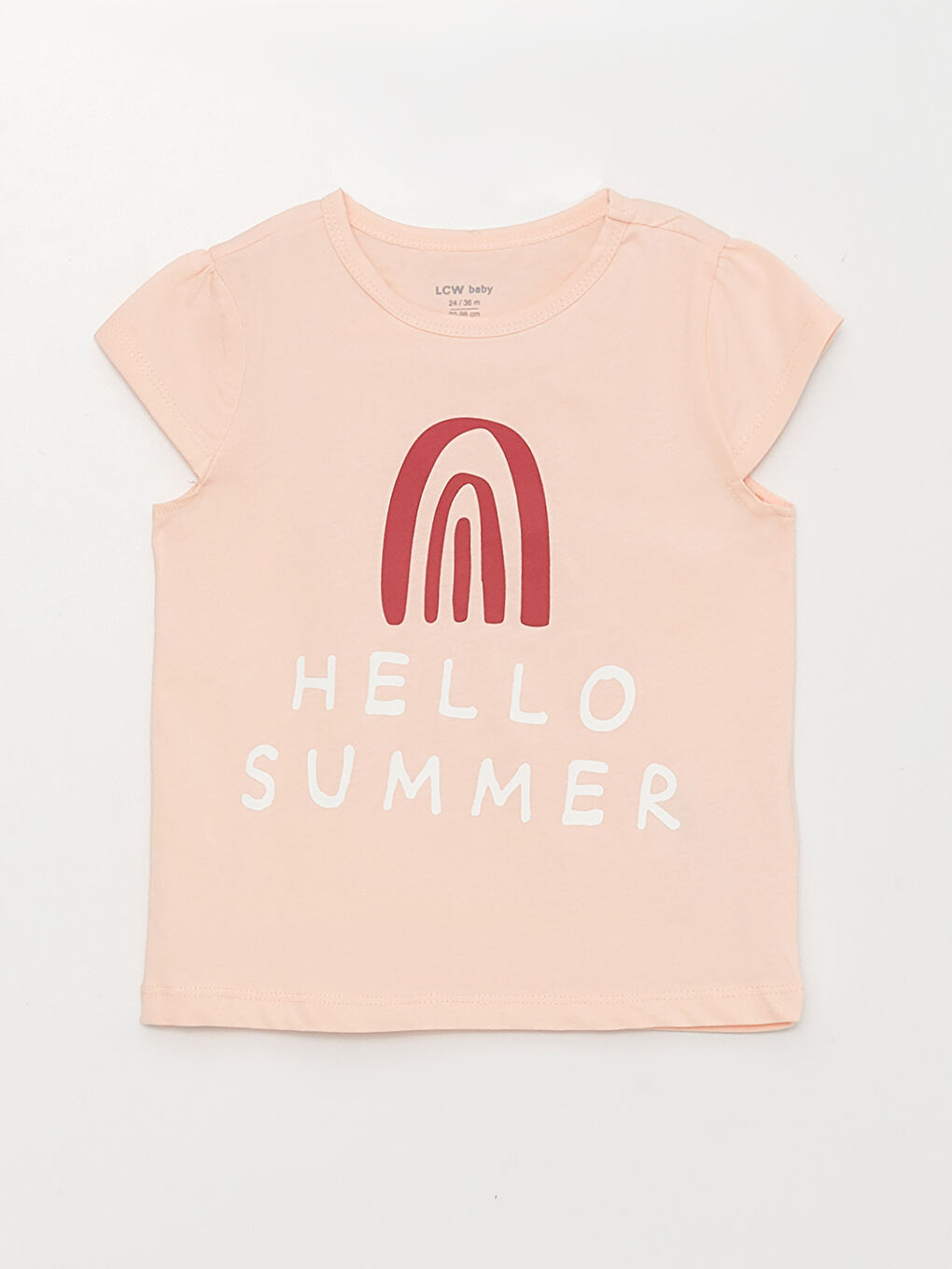 Ensemble de Pyjama Imprimé pour Bébés Filles à Col Rond-1