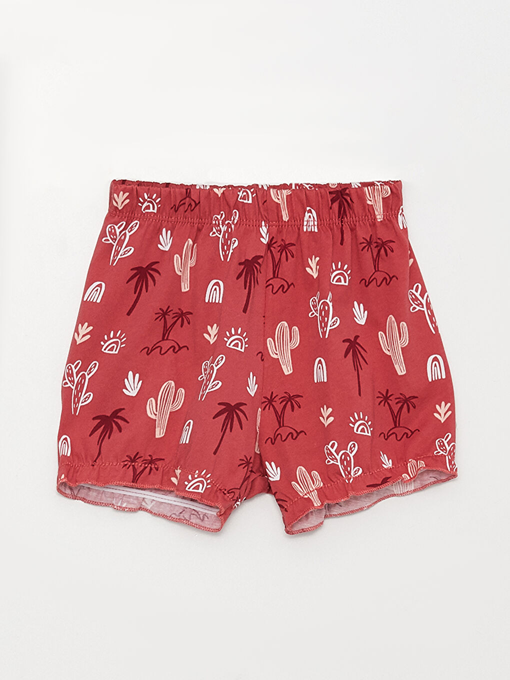 Ensemble de Pyjama Imprimé pour Bébés Filles à Col Rond-2