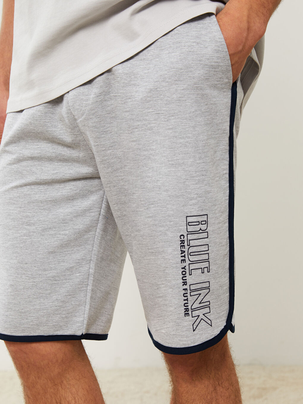 LC WAIKIKI Gri Standart Kalıp Erkek Pijama Alt Şort - 2
