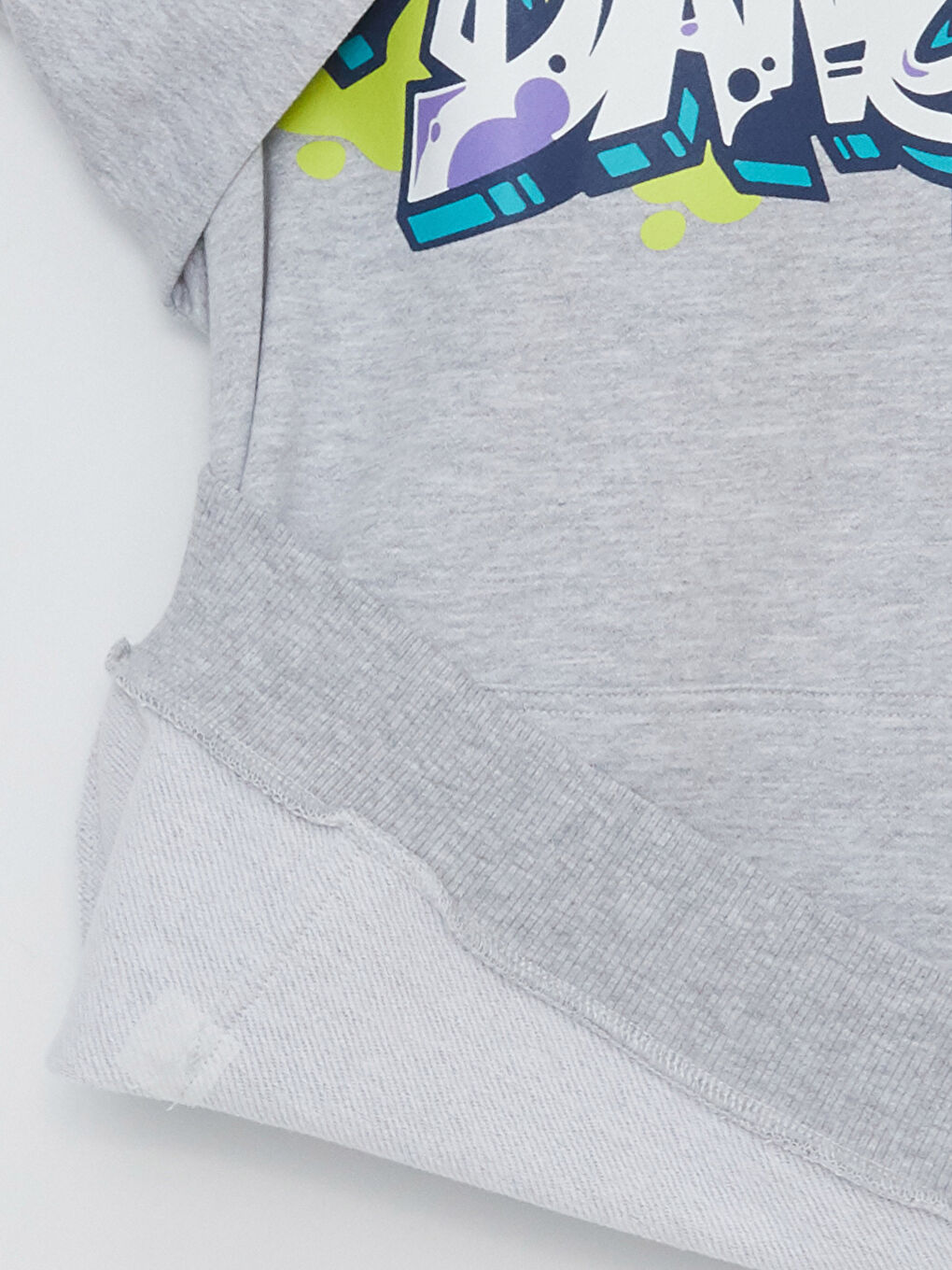 Relaxed Fit Hooded Boys' Sweatshirt -S3AT90Z4-LAL