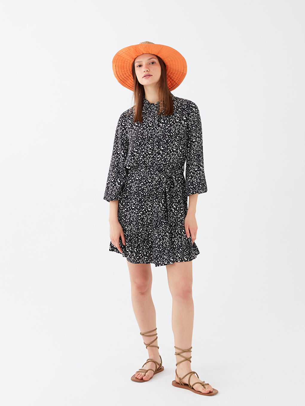 Women's Straw Fedora Hat-4