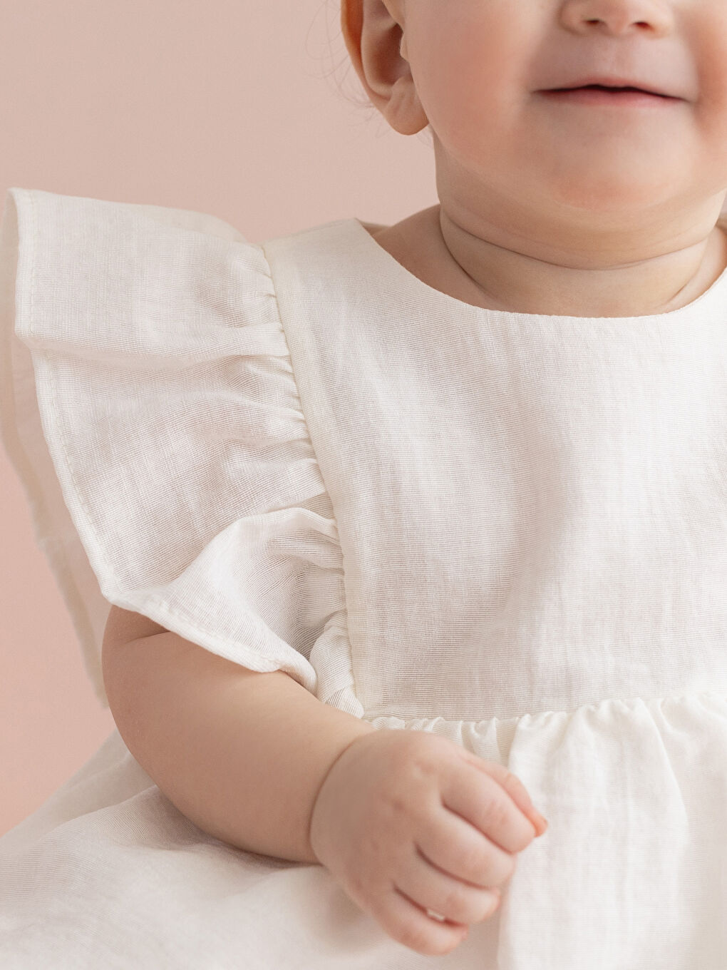 KANZ Crew Neck Short Sleeve Baby Girl Dress and Headband -S3AU36Z1-FDU