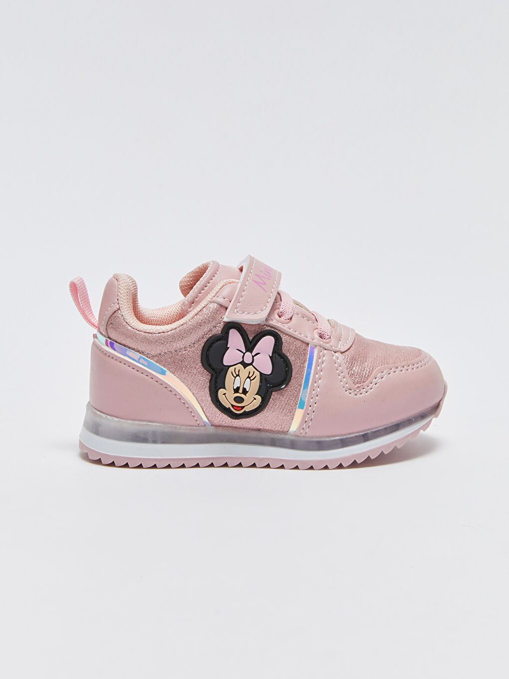 LCW STEPS Minnie Mouse Printed Light-Up Sole Baby Girls' Sneakers -S3AU47Z1-DMQ