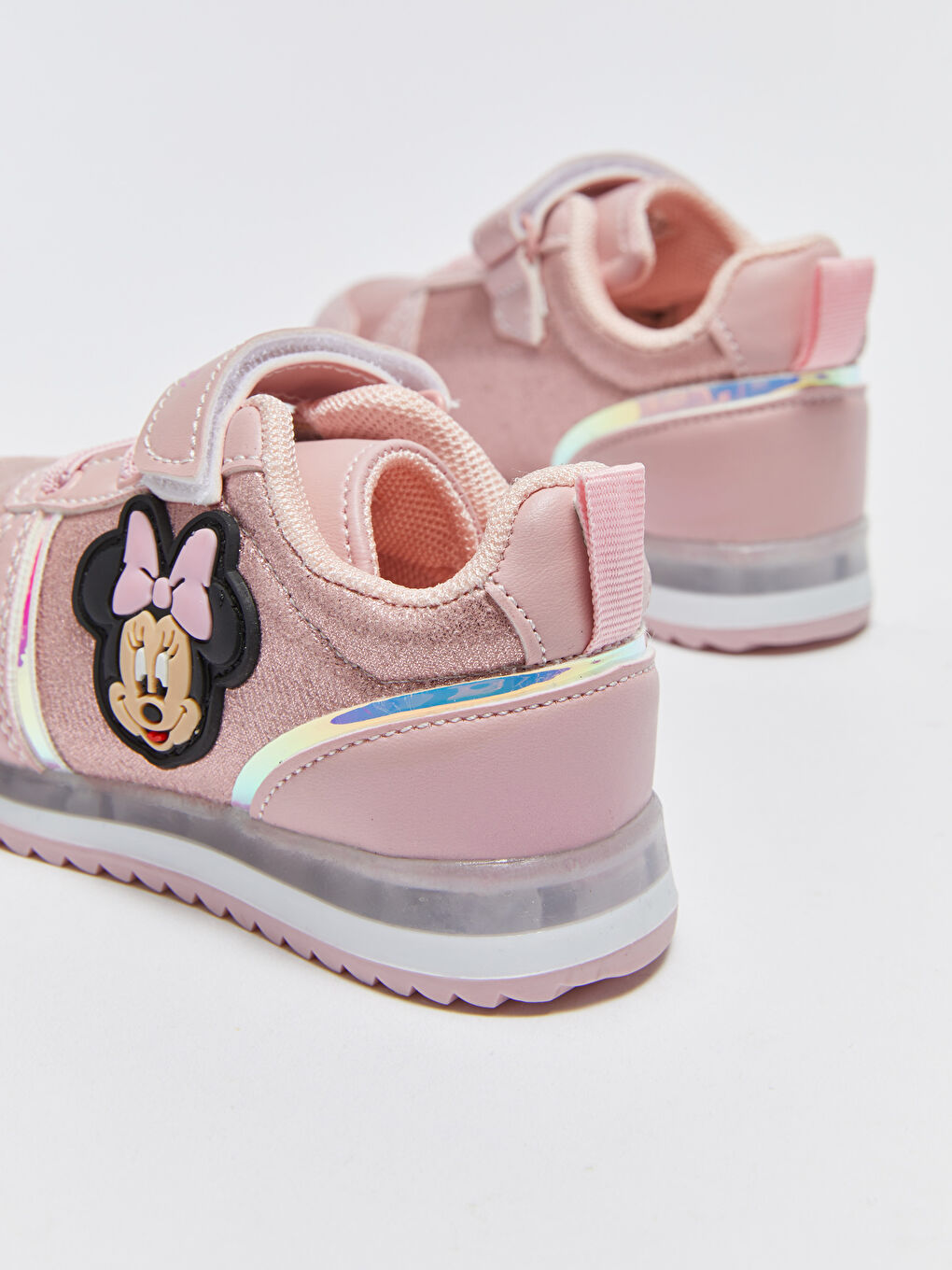 LCW STEPS Minnie Mouse Printed Light-Up Sole Baby Girls' Sneakers -S3AU47Z1-DMQ