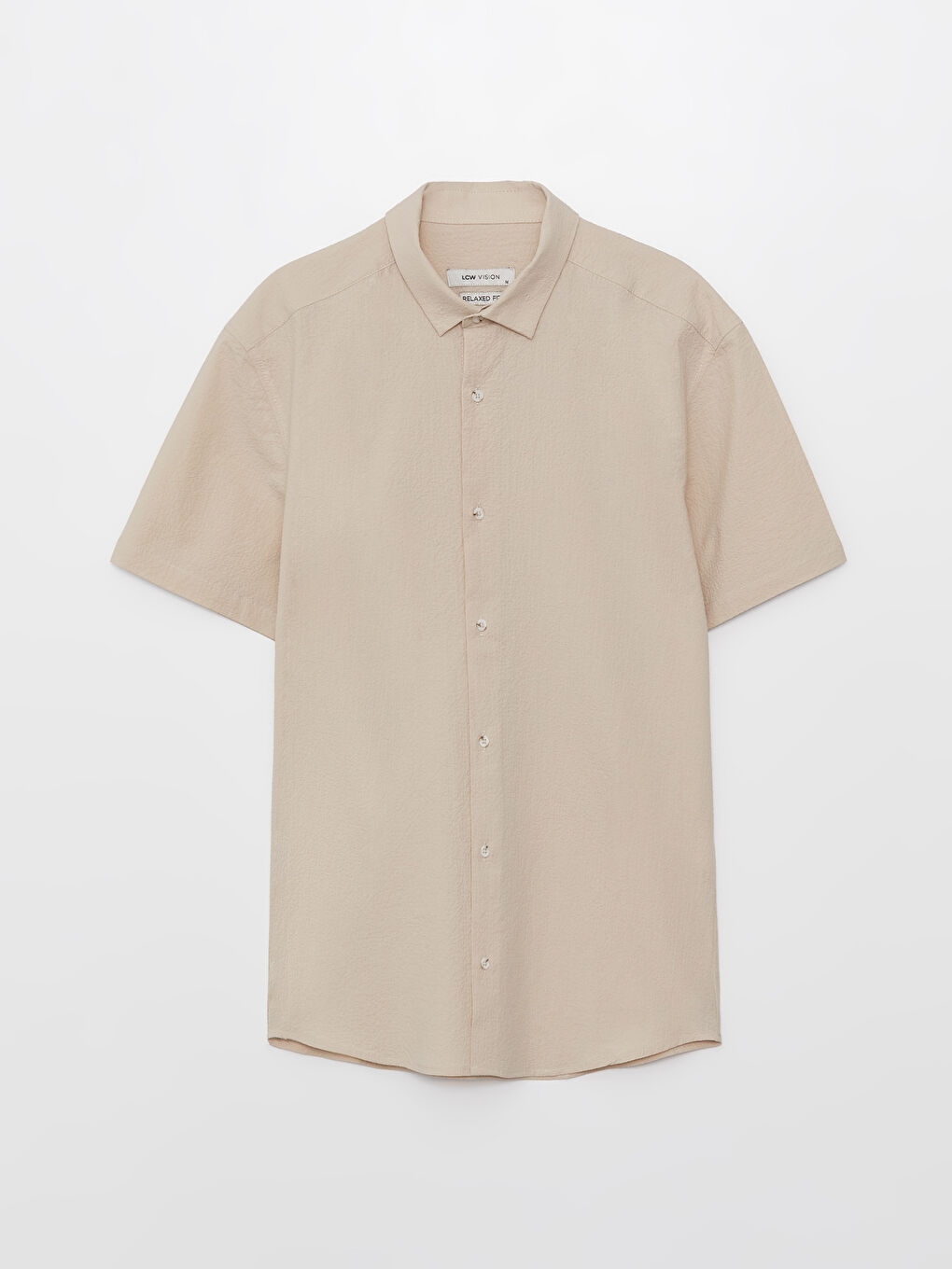 LCW Vision Regular Fit Short Sleeve Men's Shirt -S3AV11Z8-SYN