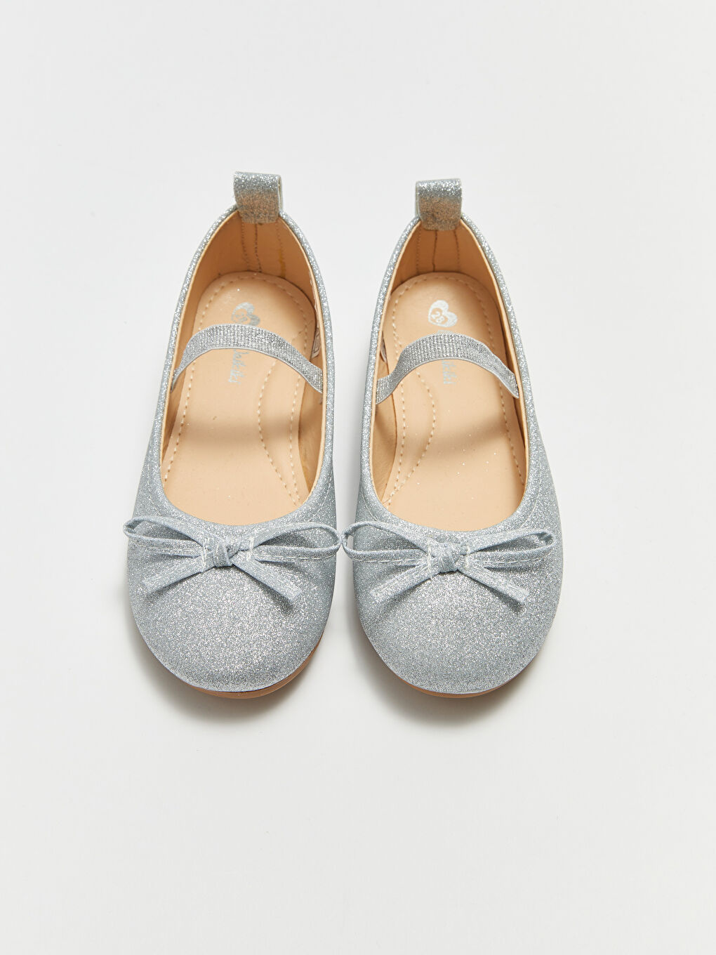 Ballerines Pour Filles À Nœud Pailleté-2