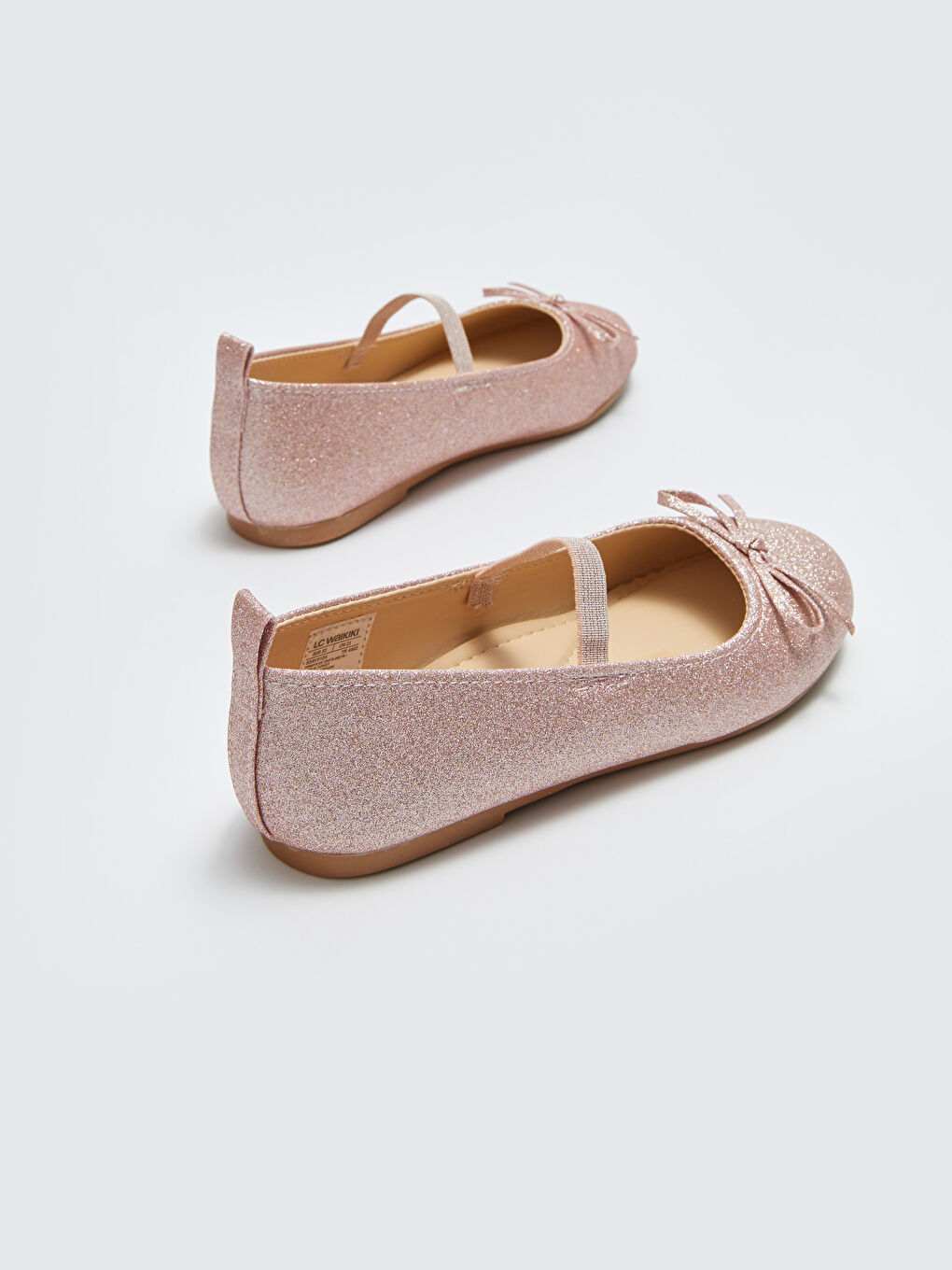 Pembe 32-37 Numara Fiyonk Detaylı Kız Çocuk Babet-7