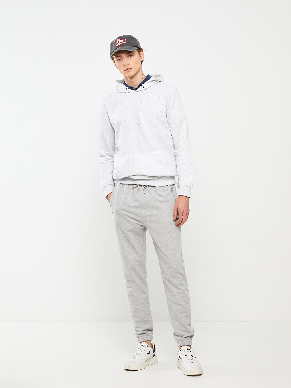 Ерлерге арналған ұзын жеңді худи-1