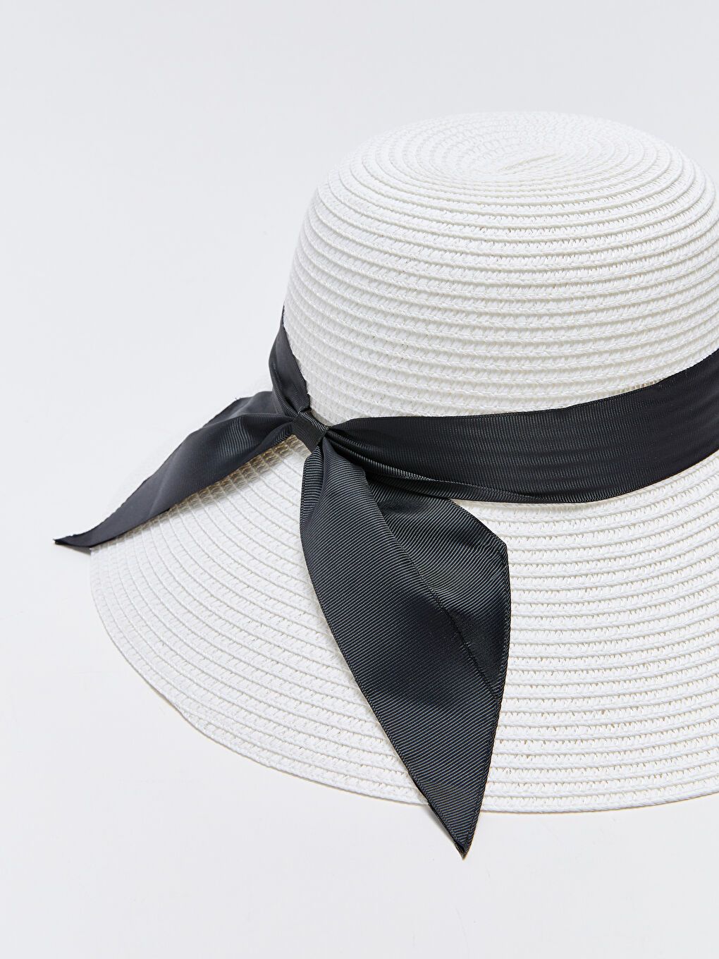 LCW ACCESSORIES Women's Straw Felt Fedora Hat -S3AV68Z8-FFB