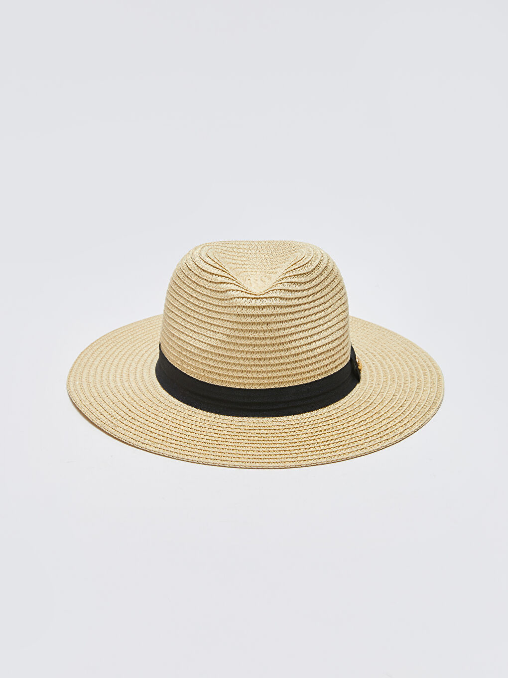 Women's Straw Felt Fedora Hat -S3AV70Z8-CR8