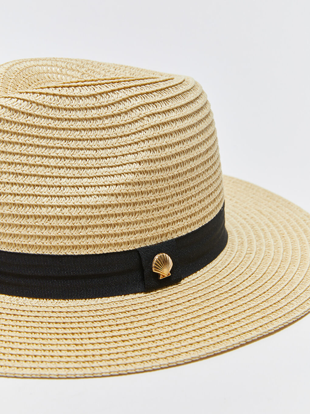 Women's Straw Felt Fedora Hat -S3AV70Z8-CR8
