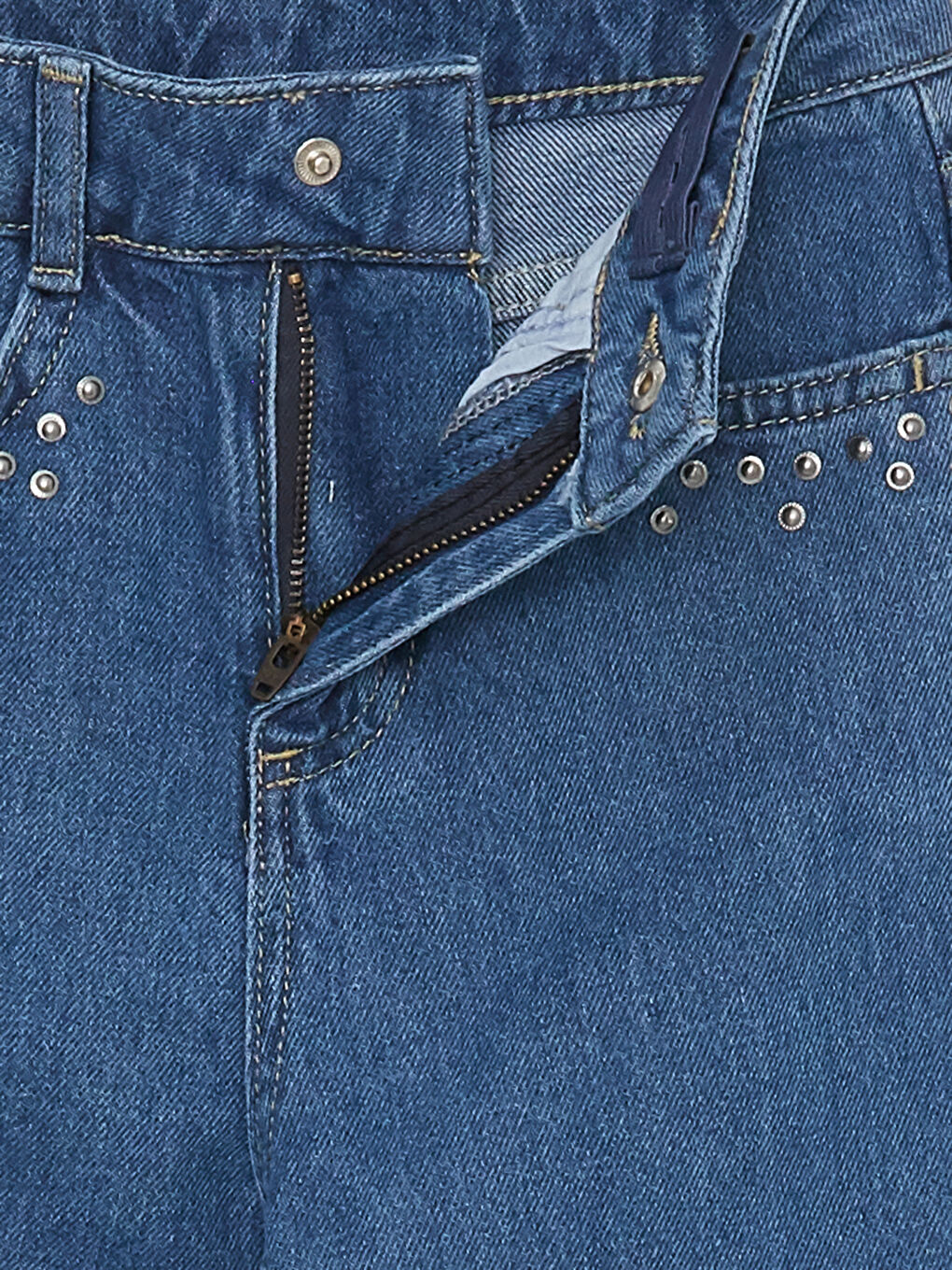 جينز بنات موم فيت-2