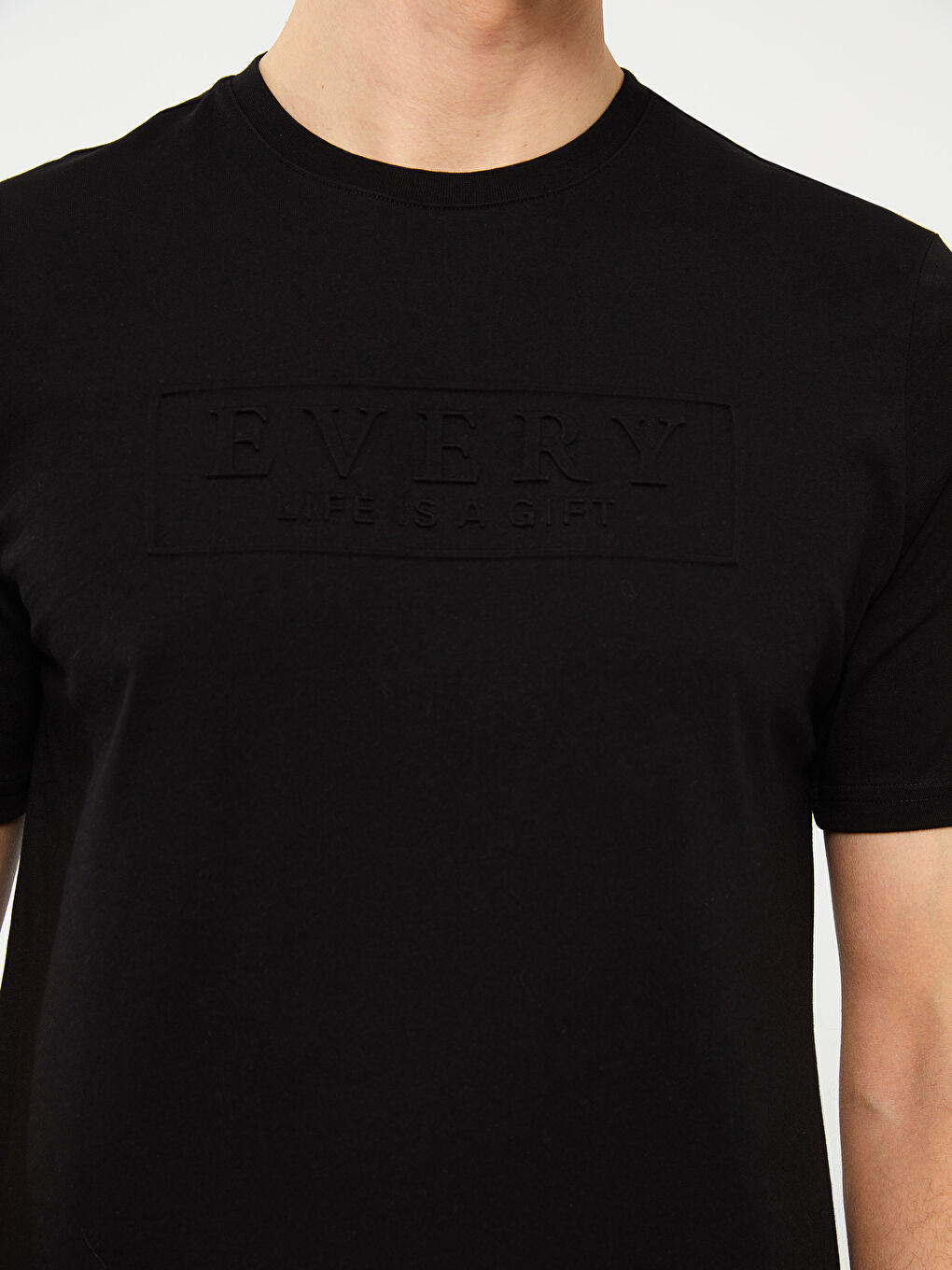 Crew Neck Jersey Men's T-Shirt-3