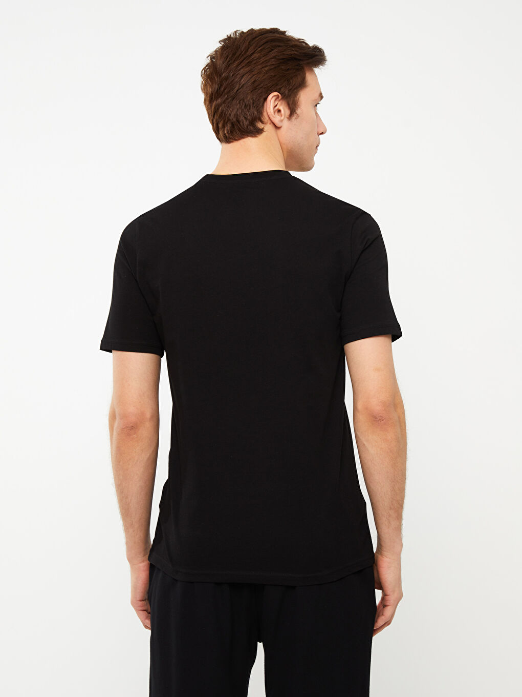 Crew Neck Jersey Men's T-Shirt-4